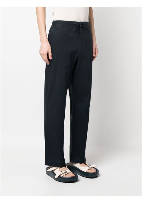 Blue straight leg trousers - men FRESCOBOL CARIOCA | 213904